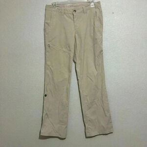 Eddie Bauer Roll-Up Khaki Hiking Mis-Rise Pants